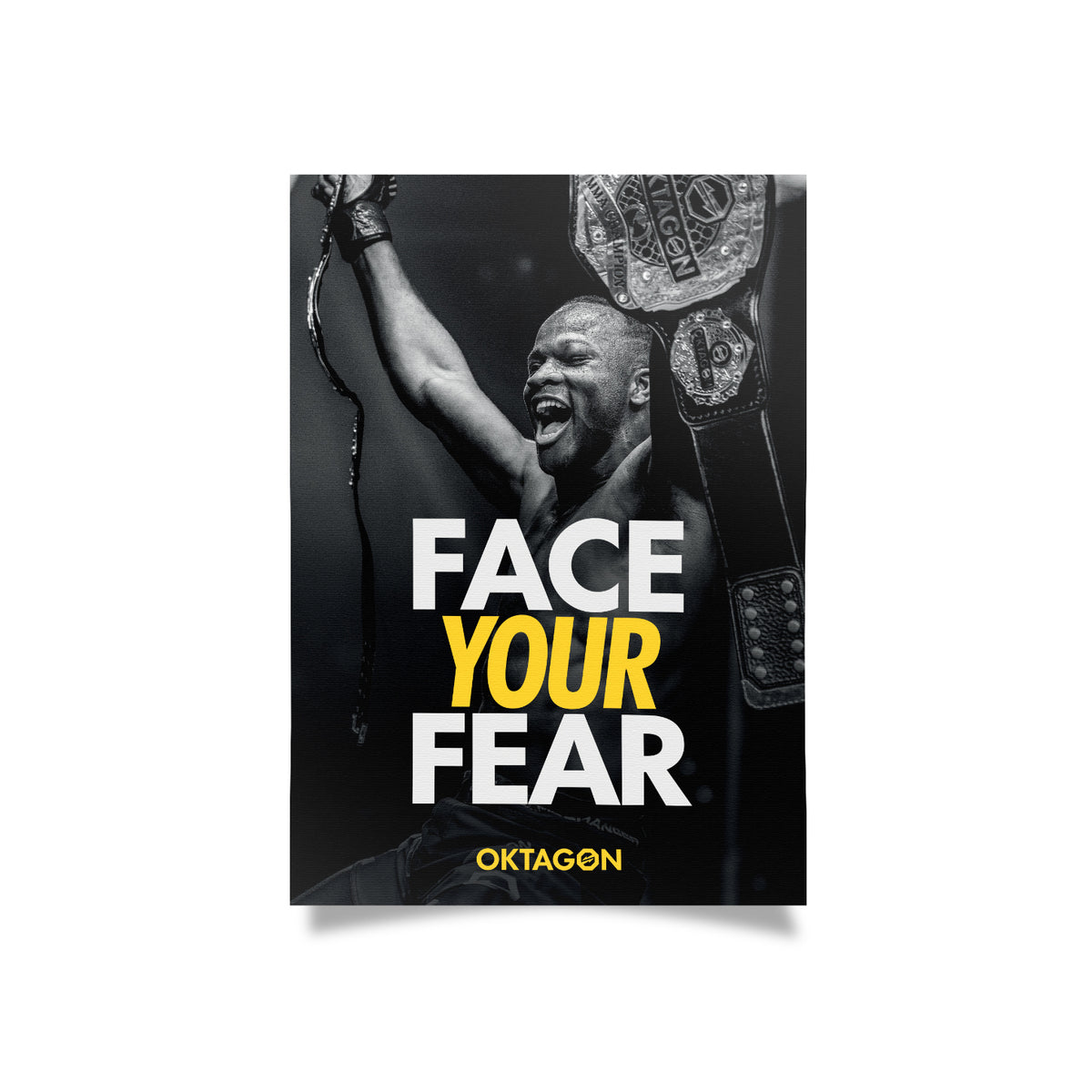 A3 Poster – Losene Keita / Face Your Fear– OKTAGON Store