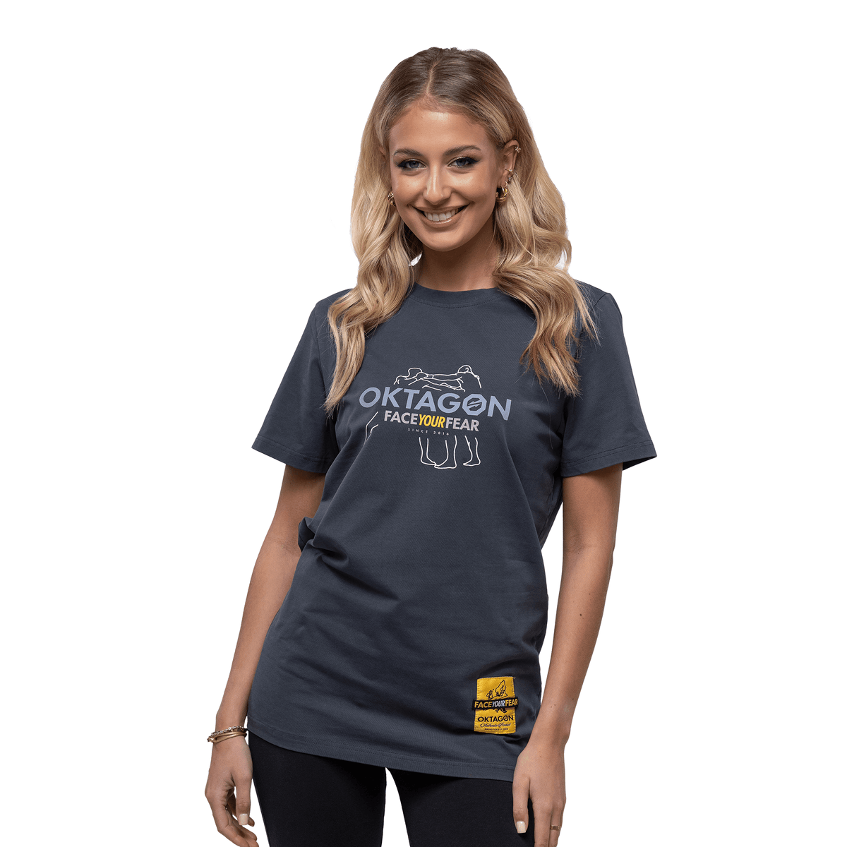 WASHED T-SHIRT FACE YOUR FEAR– OKTAGON Store