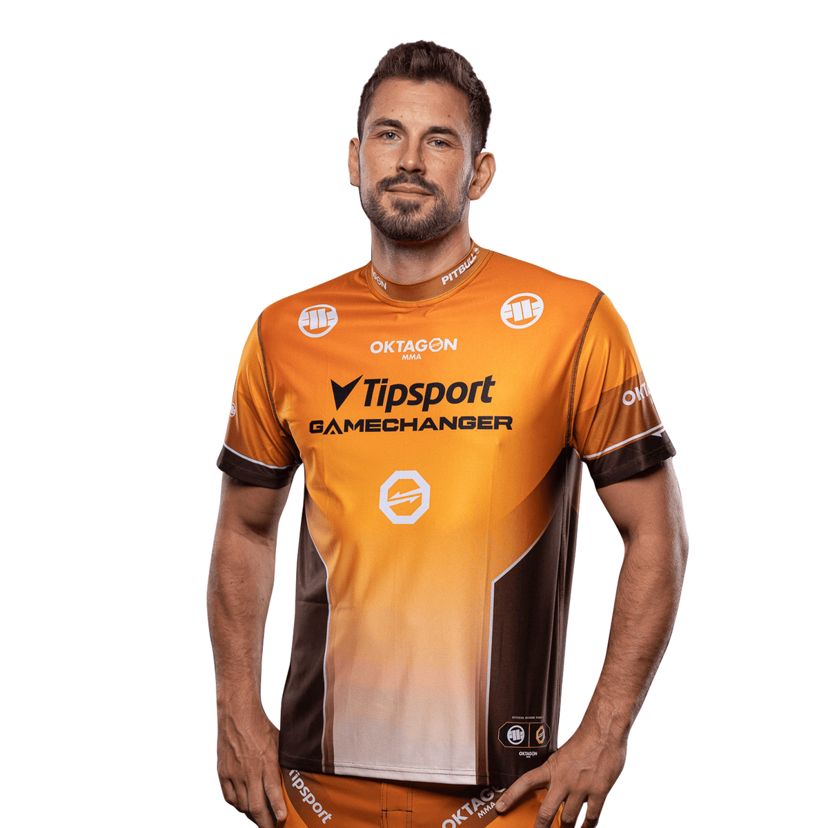 TIPSPORT GAMECHANGER JERSEY ORANGE 2024 OKTAGON MMA Store