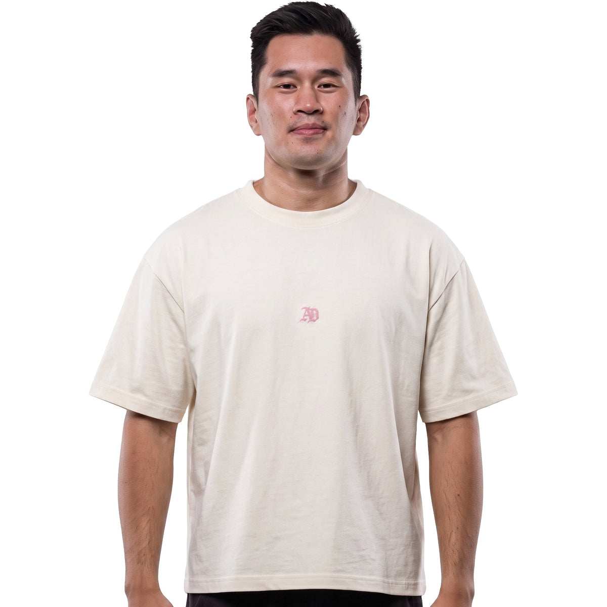 Alina Dalaslan "AD" Signature White Tee - OKTAGON Store