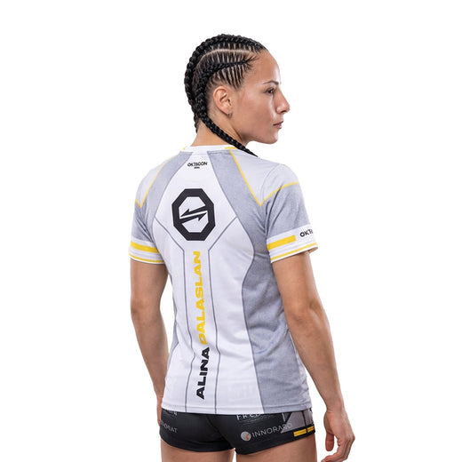 ALINA DALASLAN JERSEY WHITE 2025 - OKTAGON MMA Store