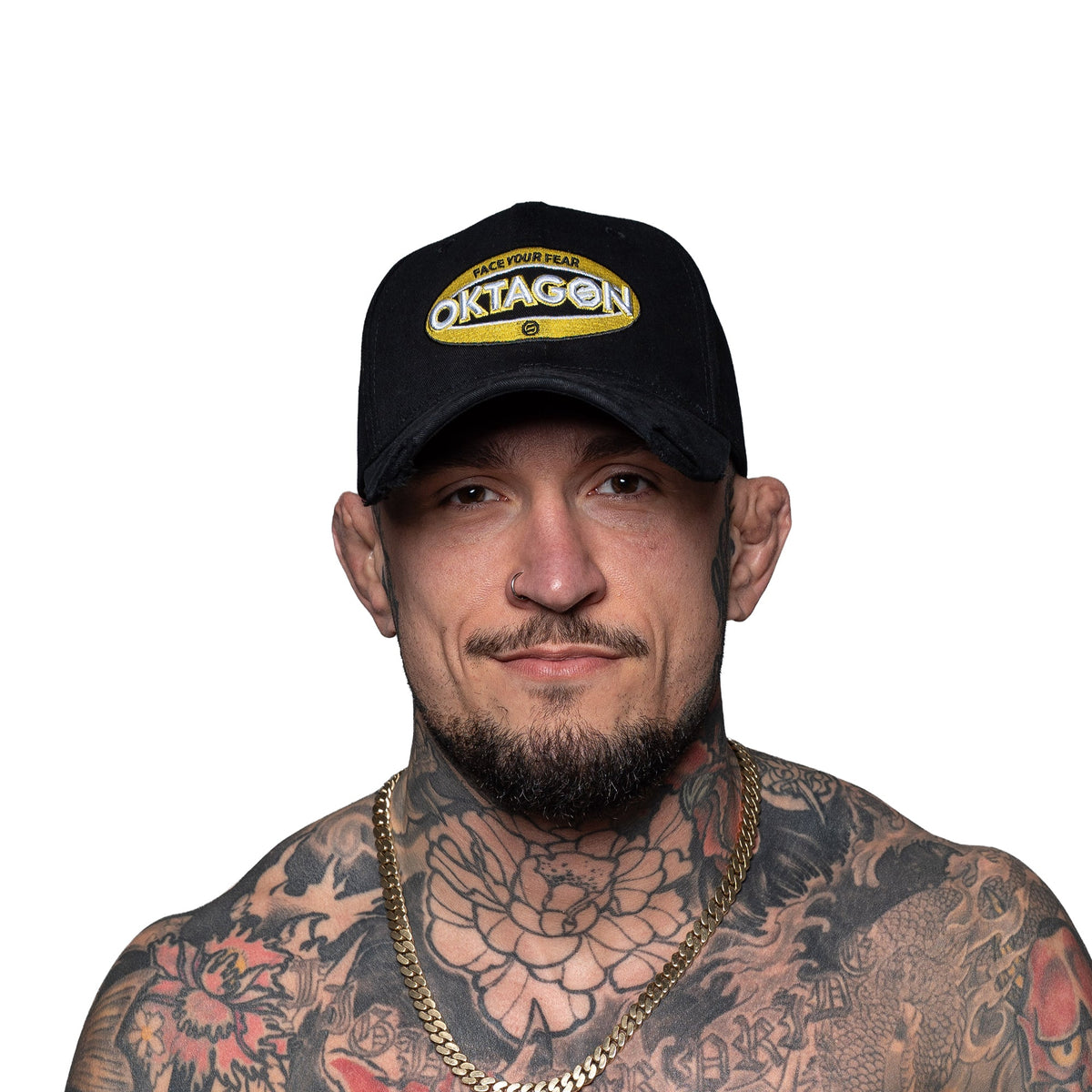 BASEBALL CAP DISTRESSED - OKTAGON MMA Store