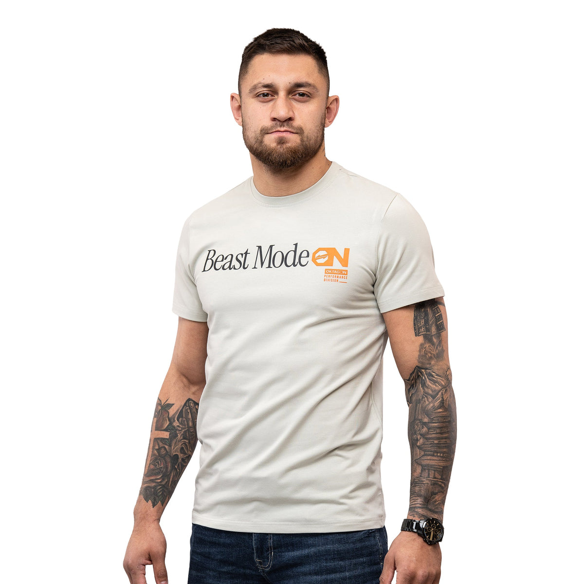 BEAST MODE ON T-SHIRT– OKTAGON MMA Store
