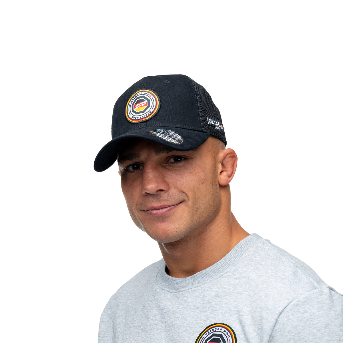 CAP BLACK GERMAN FLAG BLACK - OKTAGON MMA Store