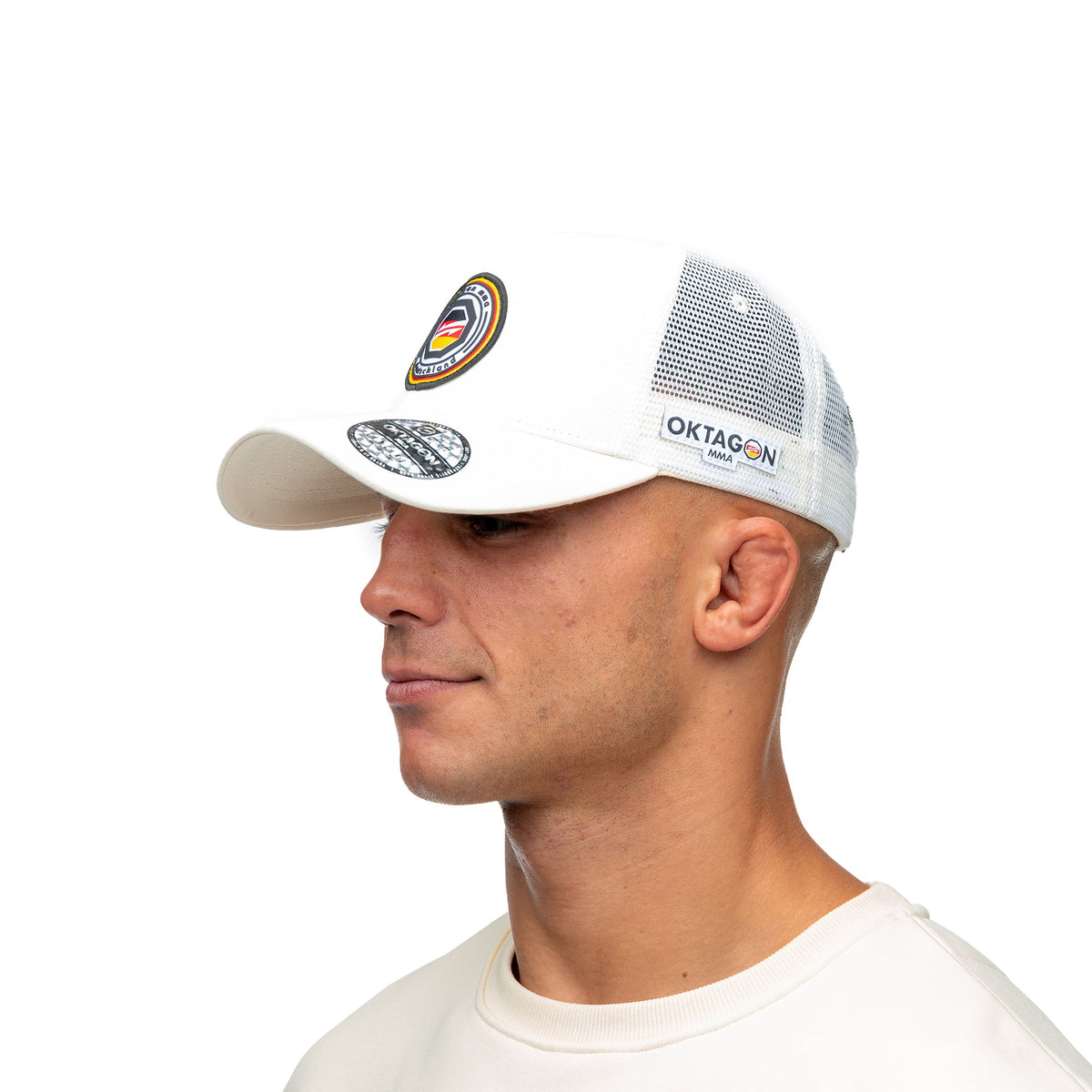 CAP BLACK GERMANY BEIGE - OKTAGON MMA Store