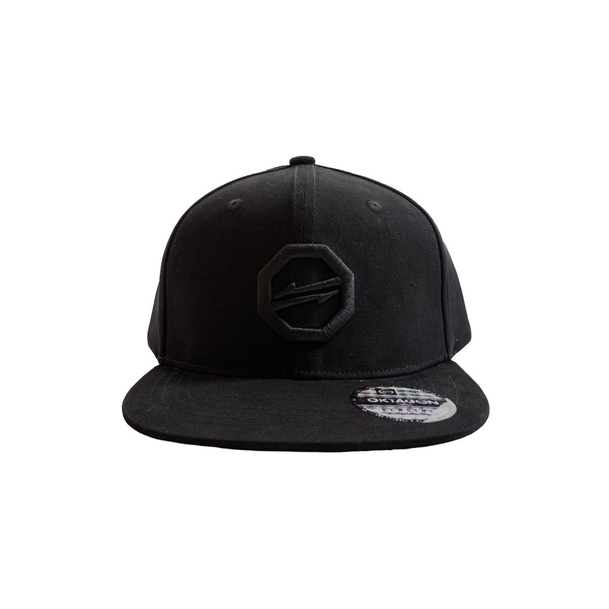 CAP BLACK SNAPBACK - OKTAGON MMA Store