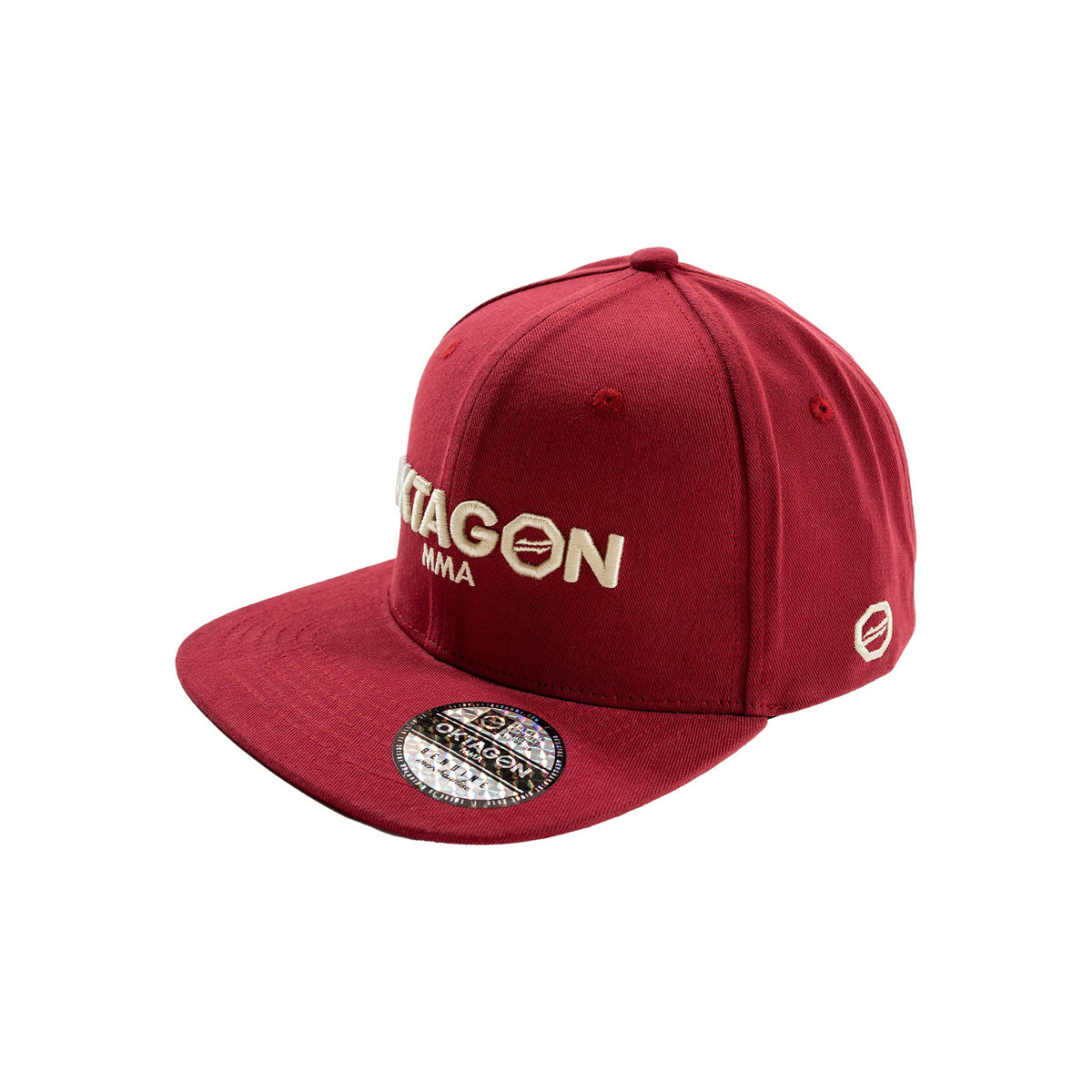 CAP BURGUNDY SNAPBACK - OKTAGON MMA Store