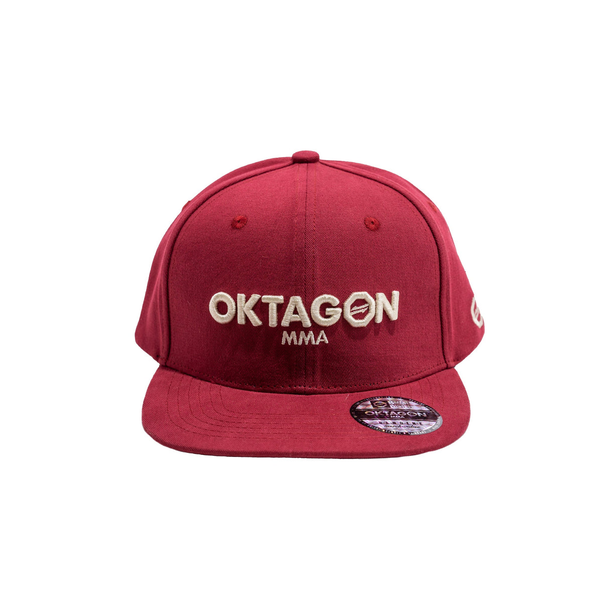CAP BURGUNDY SNAPBACK - OKTAGON MMA Store