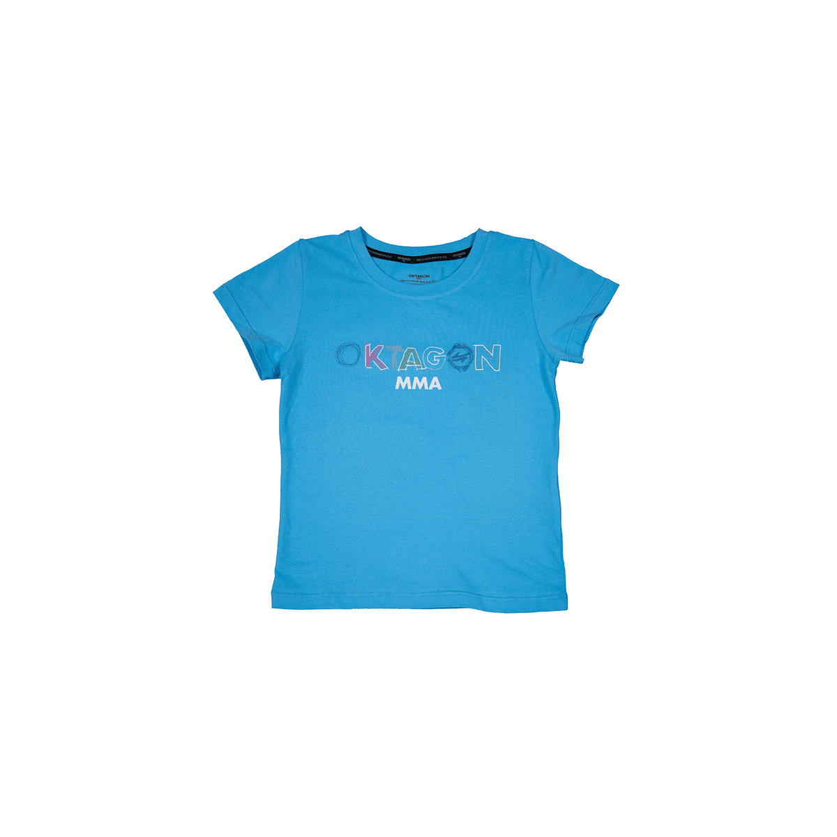 CHILDREN'S T-SHIRT NAVY - OKTAGON MMA