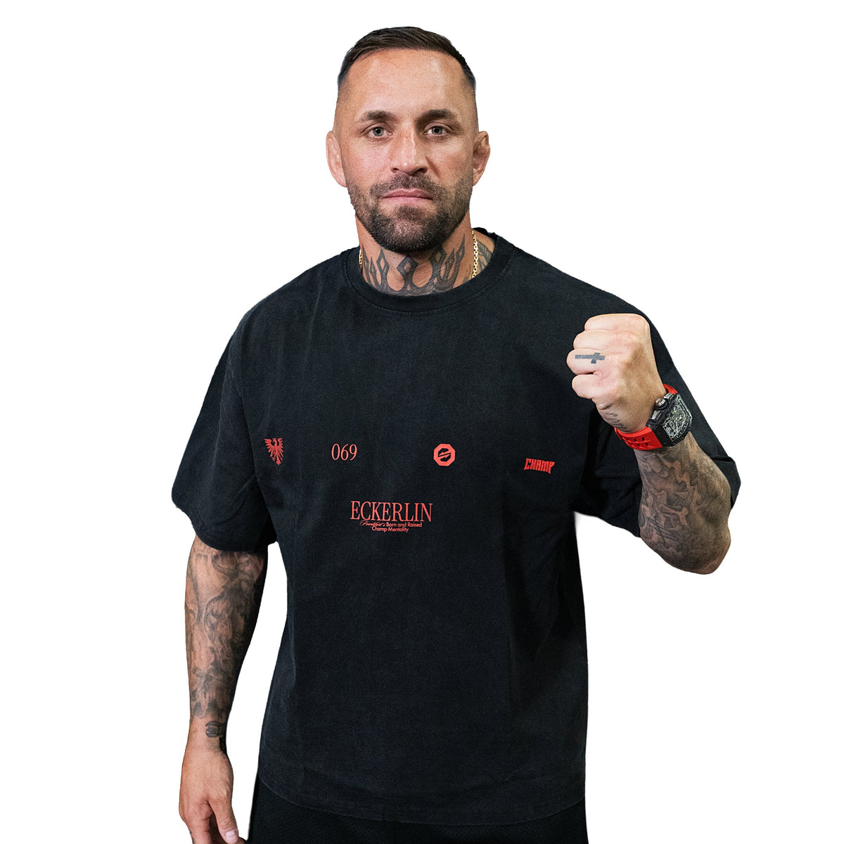 Christian Eckerlin "Frankfurt 069" Box Tee - OKTAGON Store
