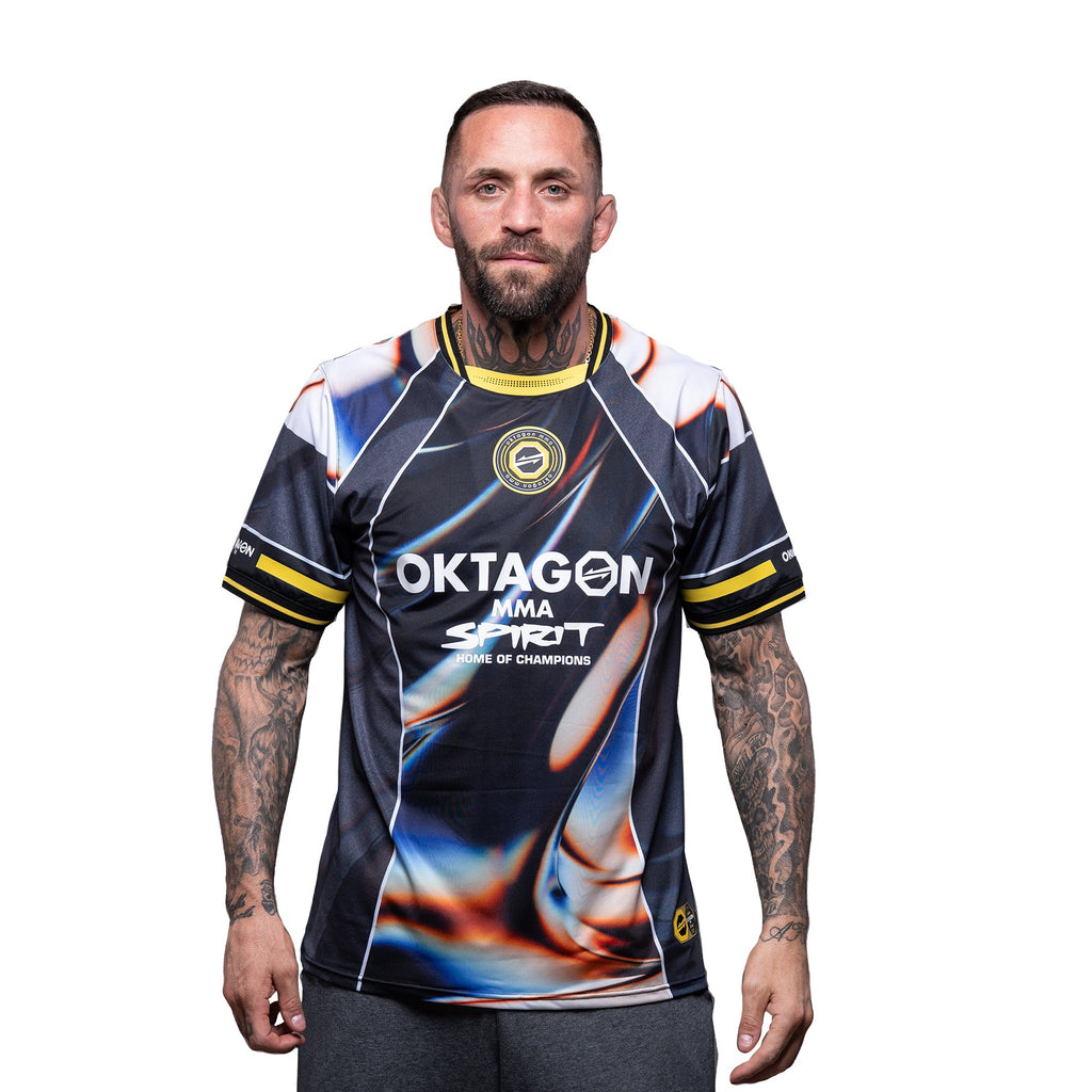 CHRISTIAN ECKERLIN JERSEY BLACK SHADOW 2025 - OKTAGON MMA Store