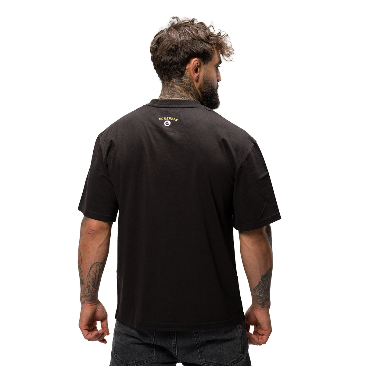 CHRISTIAN ECKERLIN "SIGNATURE" T-SHIRT - YELLOW - OKTAGON Store