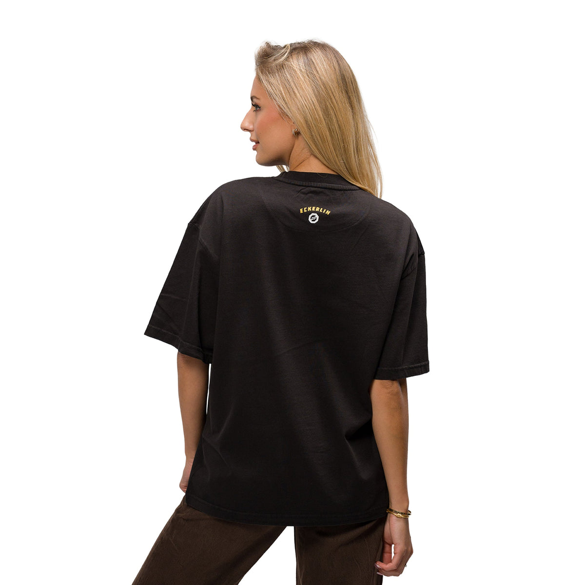 CHRISTIAN ECKERLIN "SIGNATURE" T-SHIRT - YELLOW - OKTAGON Store