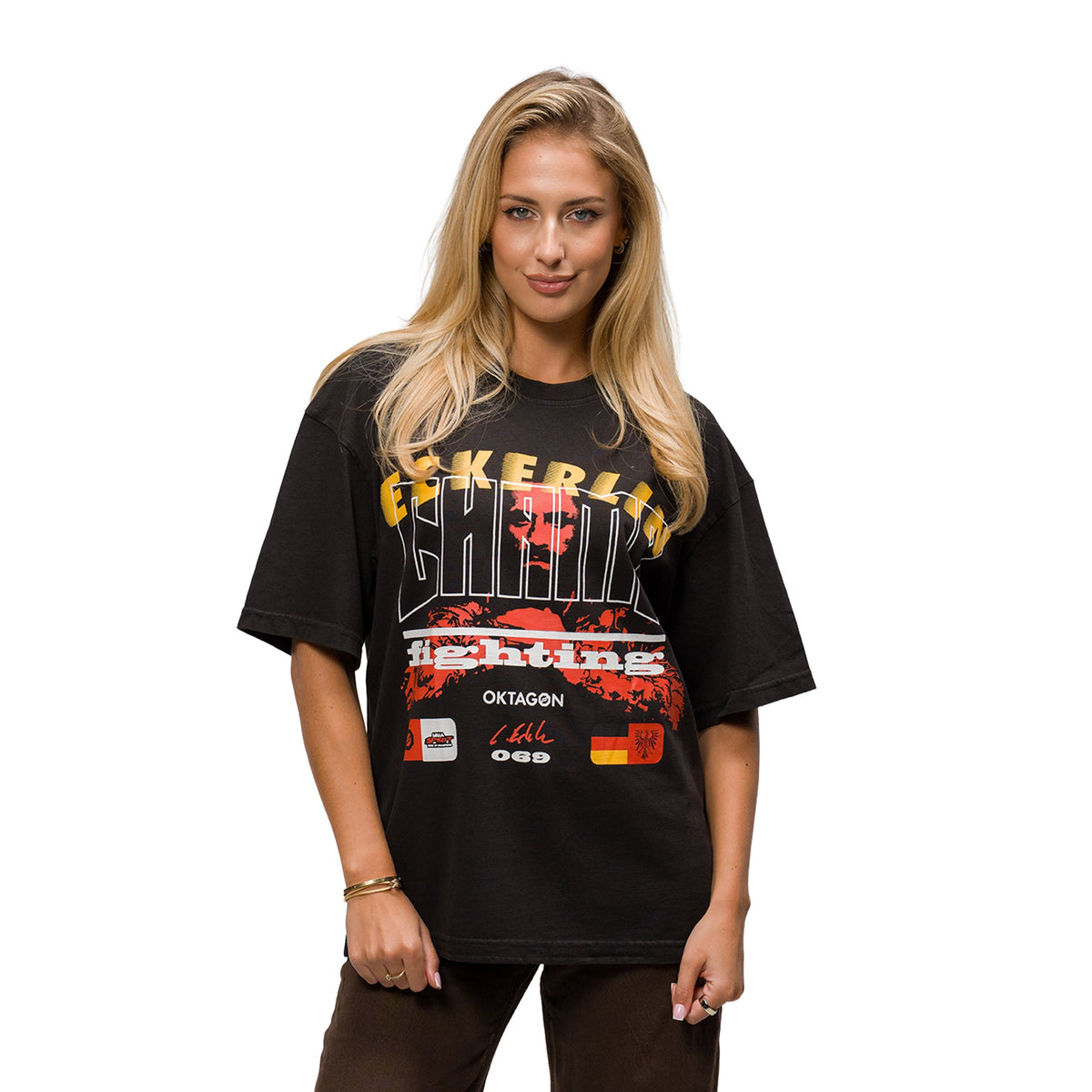 CHRISTIAN ECKERLIN "SIGNATURE" T-SHIRT - YELLOW - OKTAGON Store