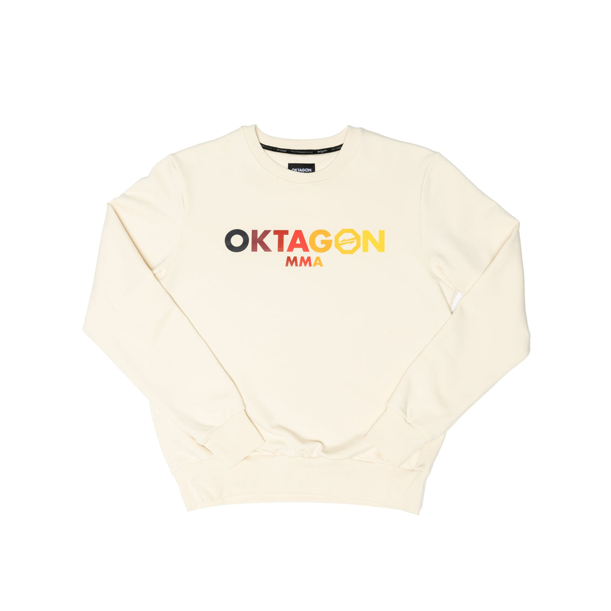 CREWNECK GERMAN FLAG BEIGE - OKTAGON MMA Store