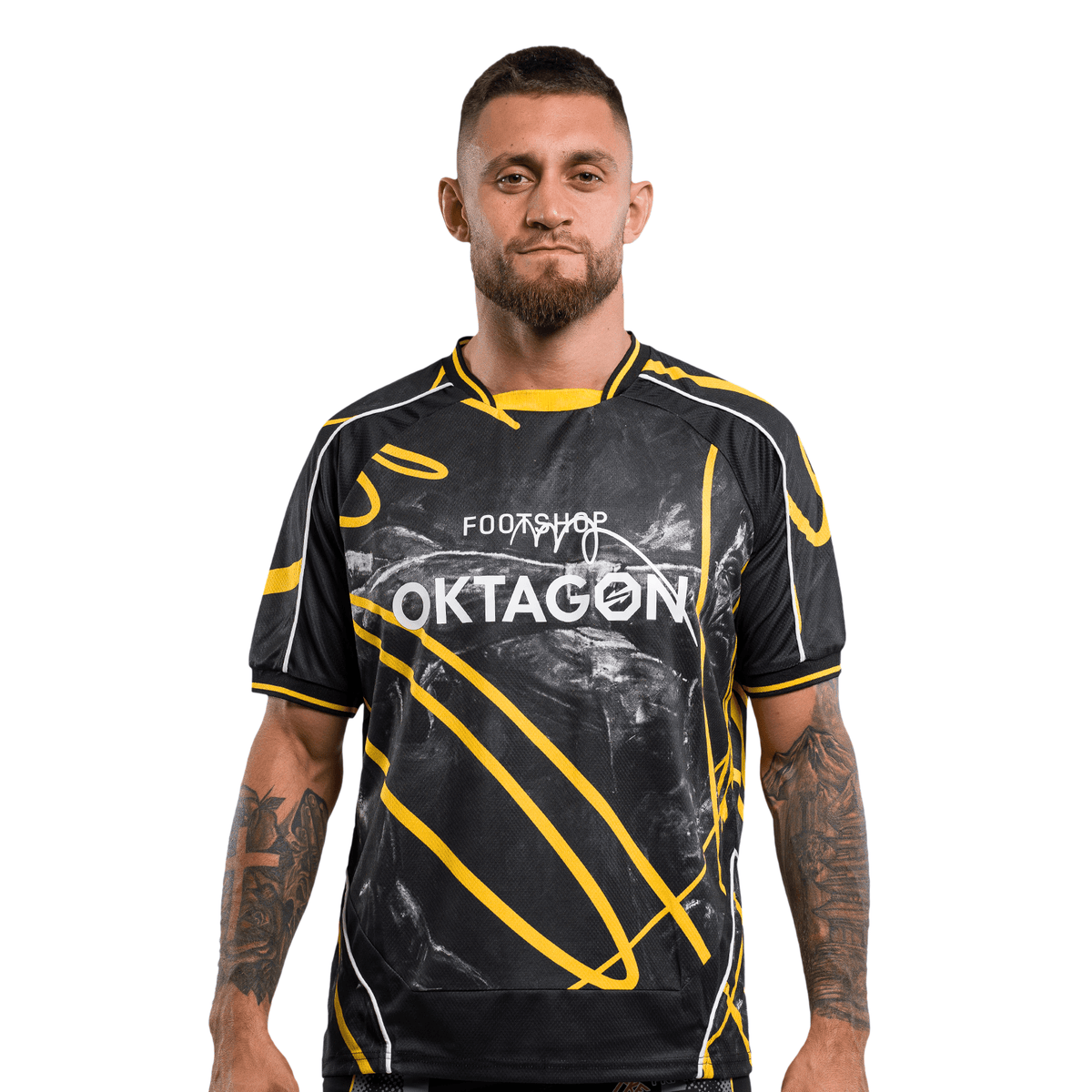 Footshop x OKTAGON "Black" Jersey - OKTAGON Store