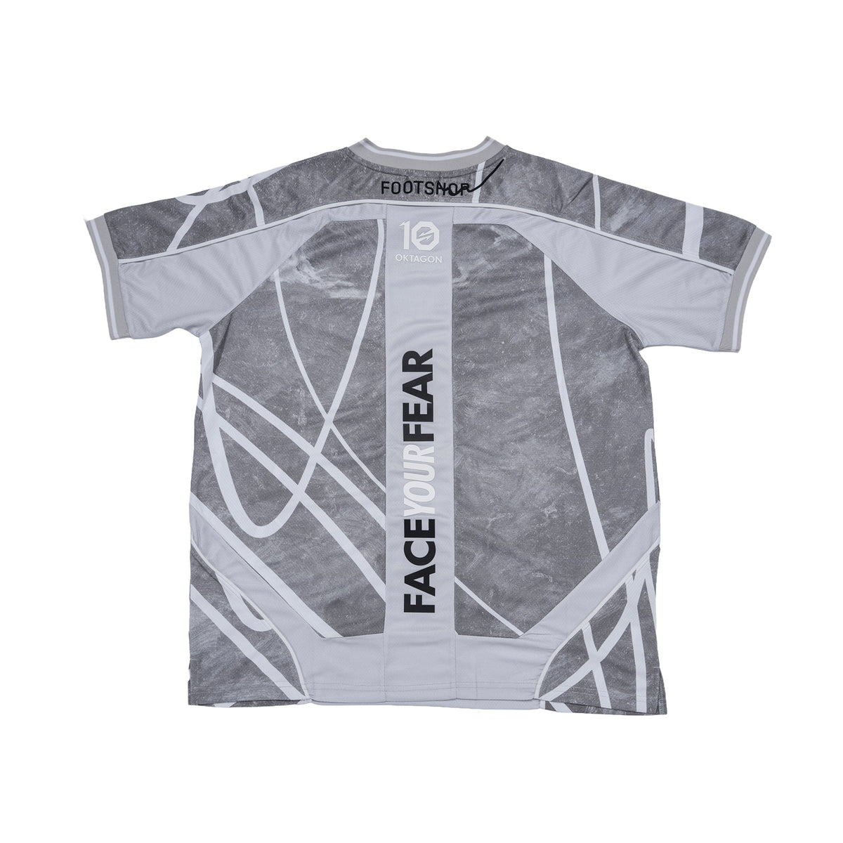 Footshop x OKTAGON "White" Jersey - OKTAGON Store