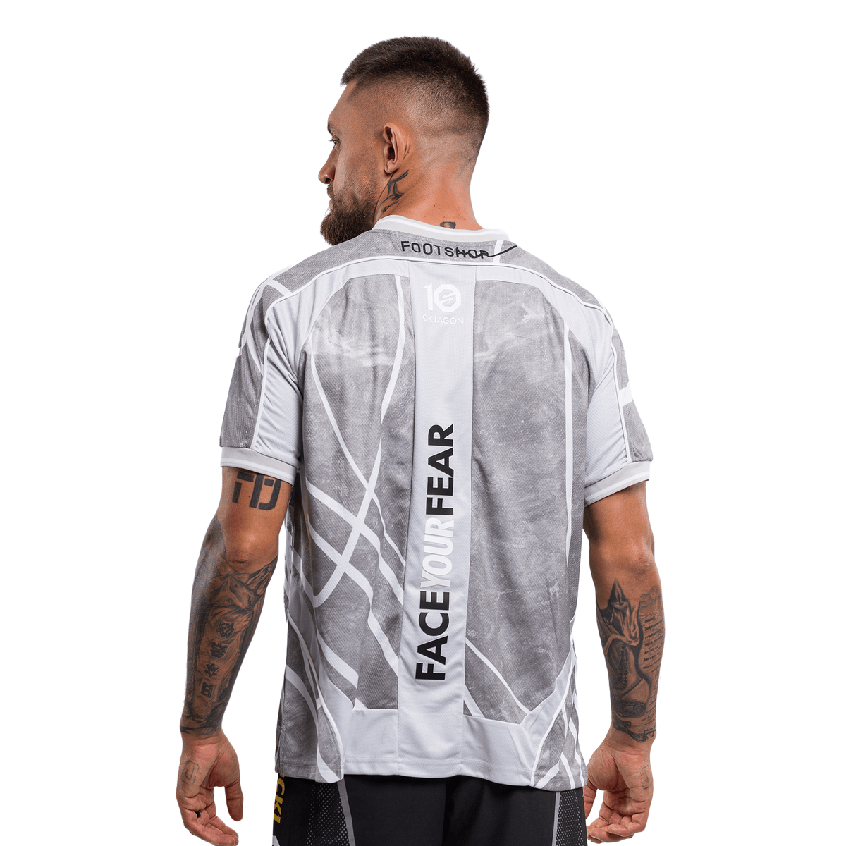 Footshop x OKTAGON "White" Jersey - OKTAGON Store