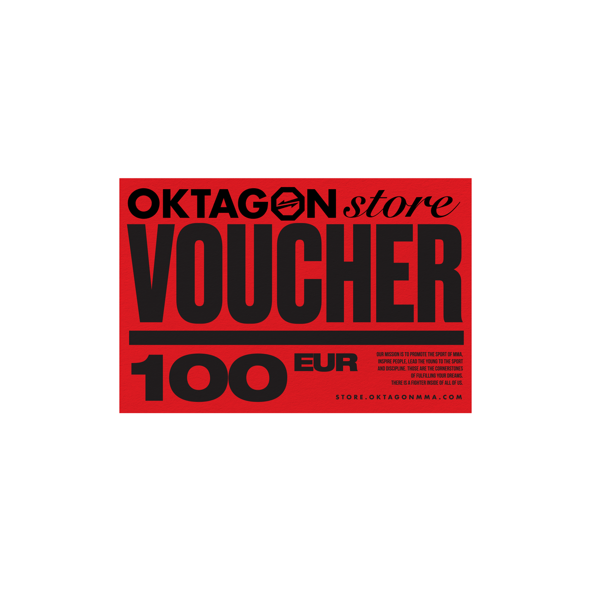 Gift card – 100 EUR - OKTAGON MMA Store