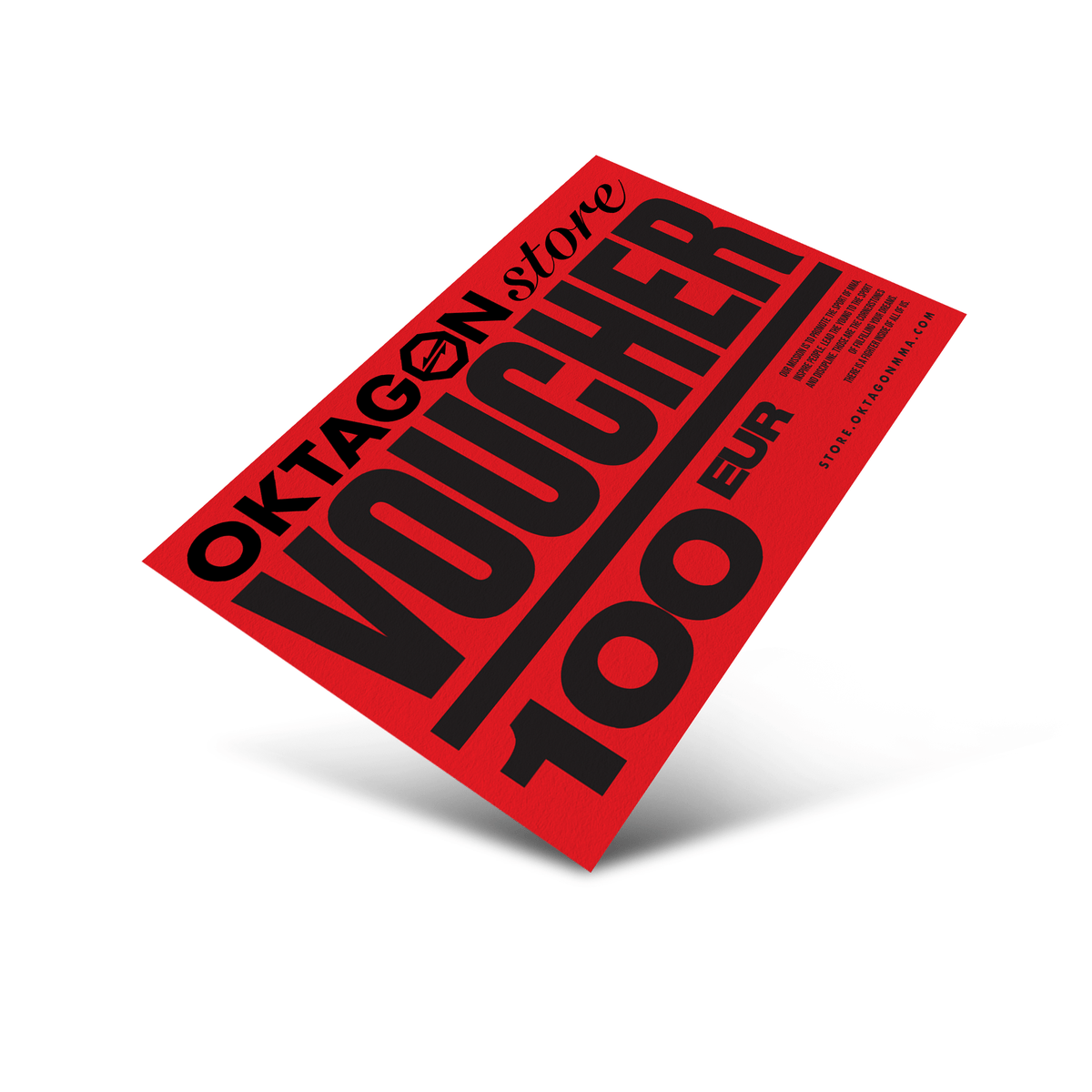 Gift card – 100 EUR - OKTAGON MMA Store