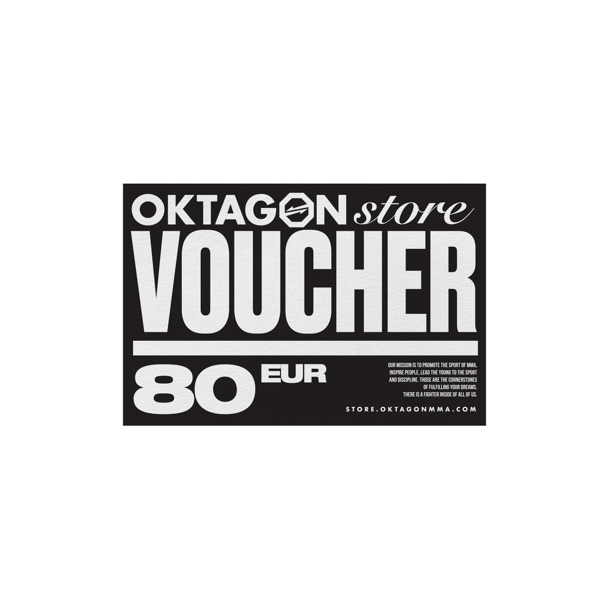 Gift Card - 80 EUR - OKTAGON MMA Store