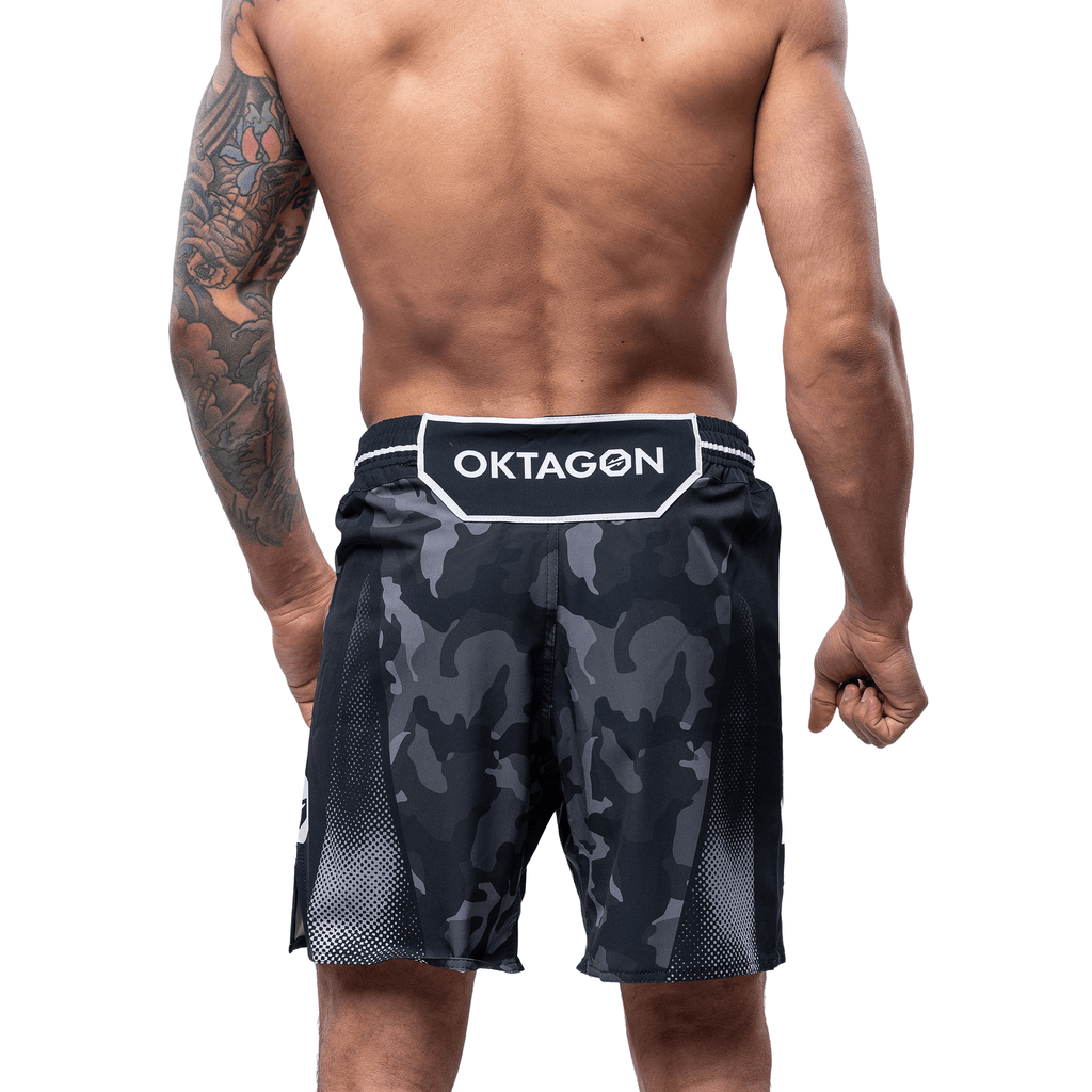 GRAP SHORTS ASH - OKTAGON MMA Store