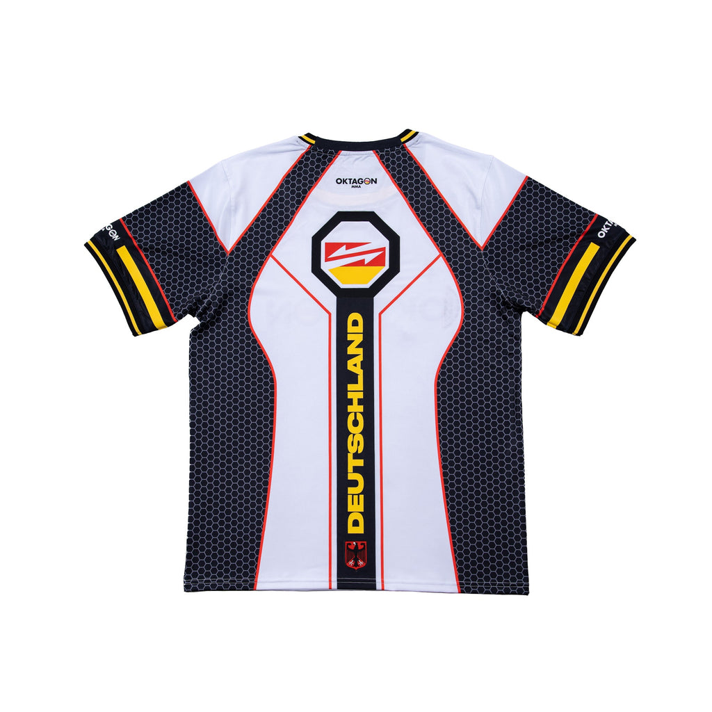 JERSEY OKTAGON GERMANY WHITE 2025 - OKTAGON MMA Store