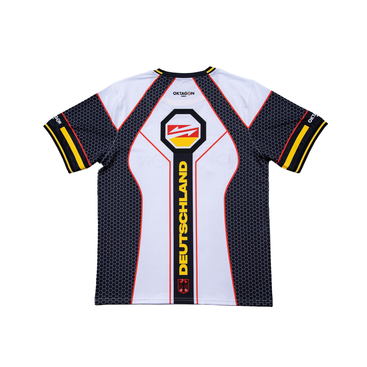 JERSEY OKTAGON GERMANY WHITE 2025 - OKTAGON MMA Store