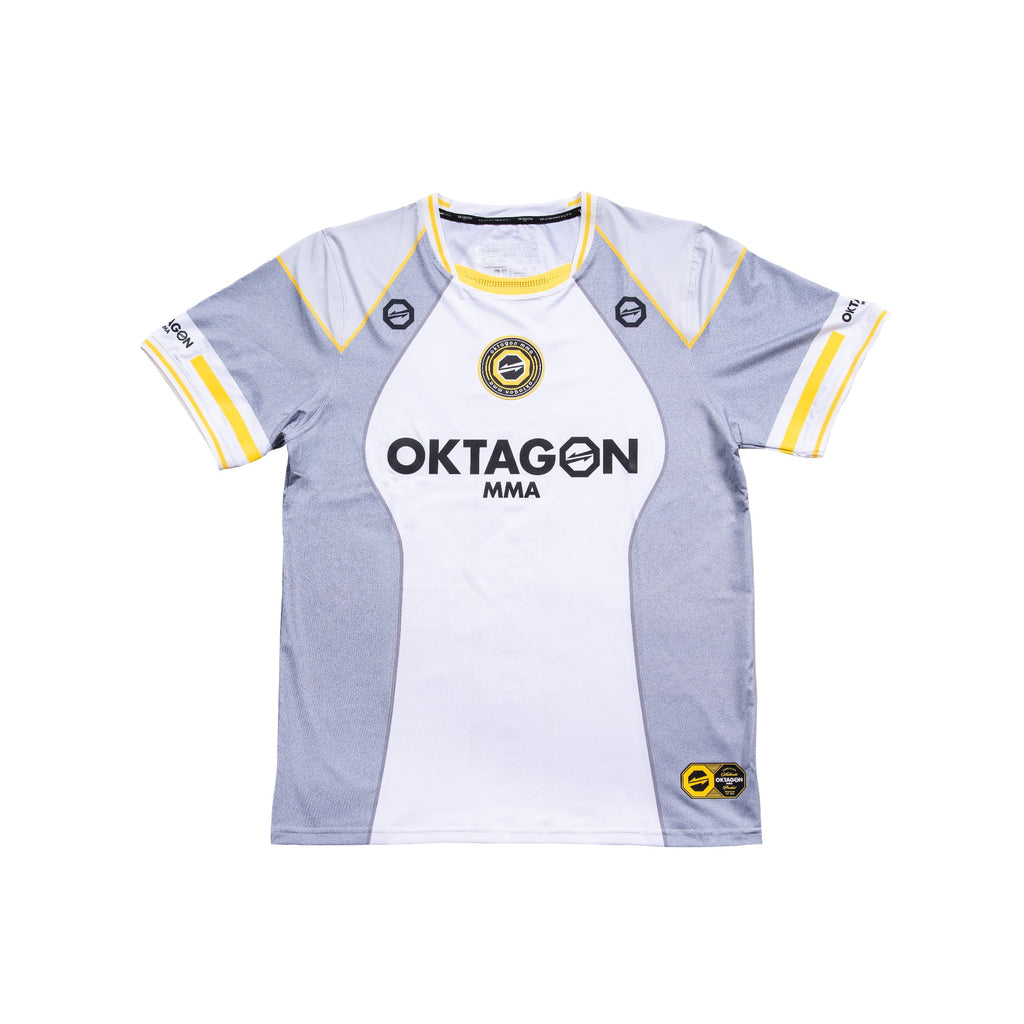 JERSEY OKTAGON WHITE 2025 - OKTAGON MMA Store