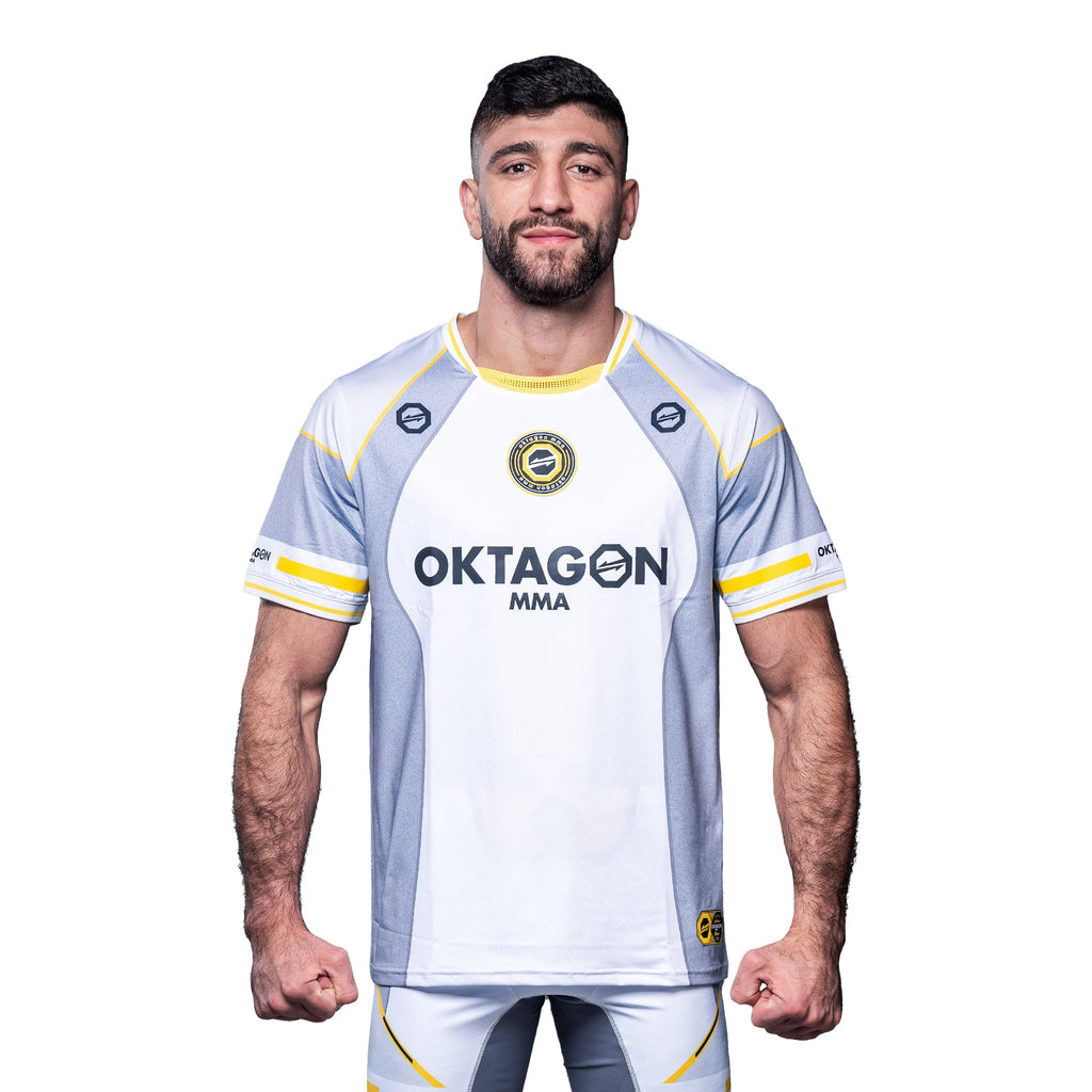 JERSEY OKTAGON WHITE 2025 - OKTAGON MMA Store