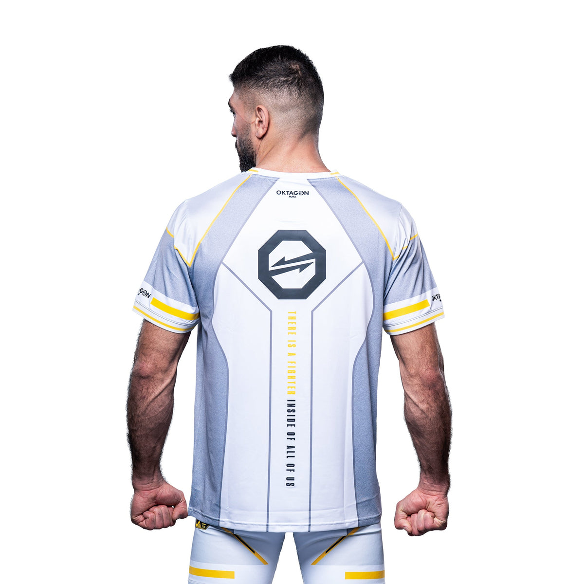 JERSEY OKTAGON WHITE 2025 - OKTAGON MMA Store