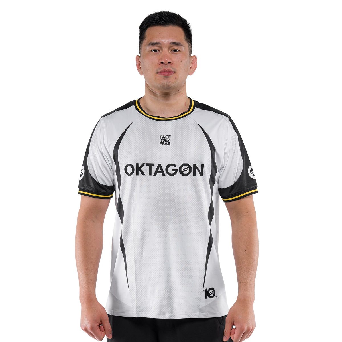 Jersey with custom description 2026 - white - OKTAGON MMA Store