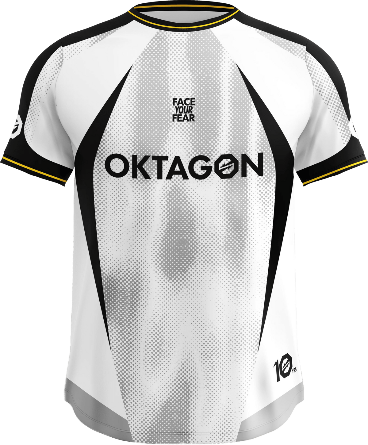 Jersey with custom description 2026 - white - OKTAGON MMA Store