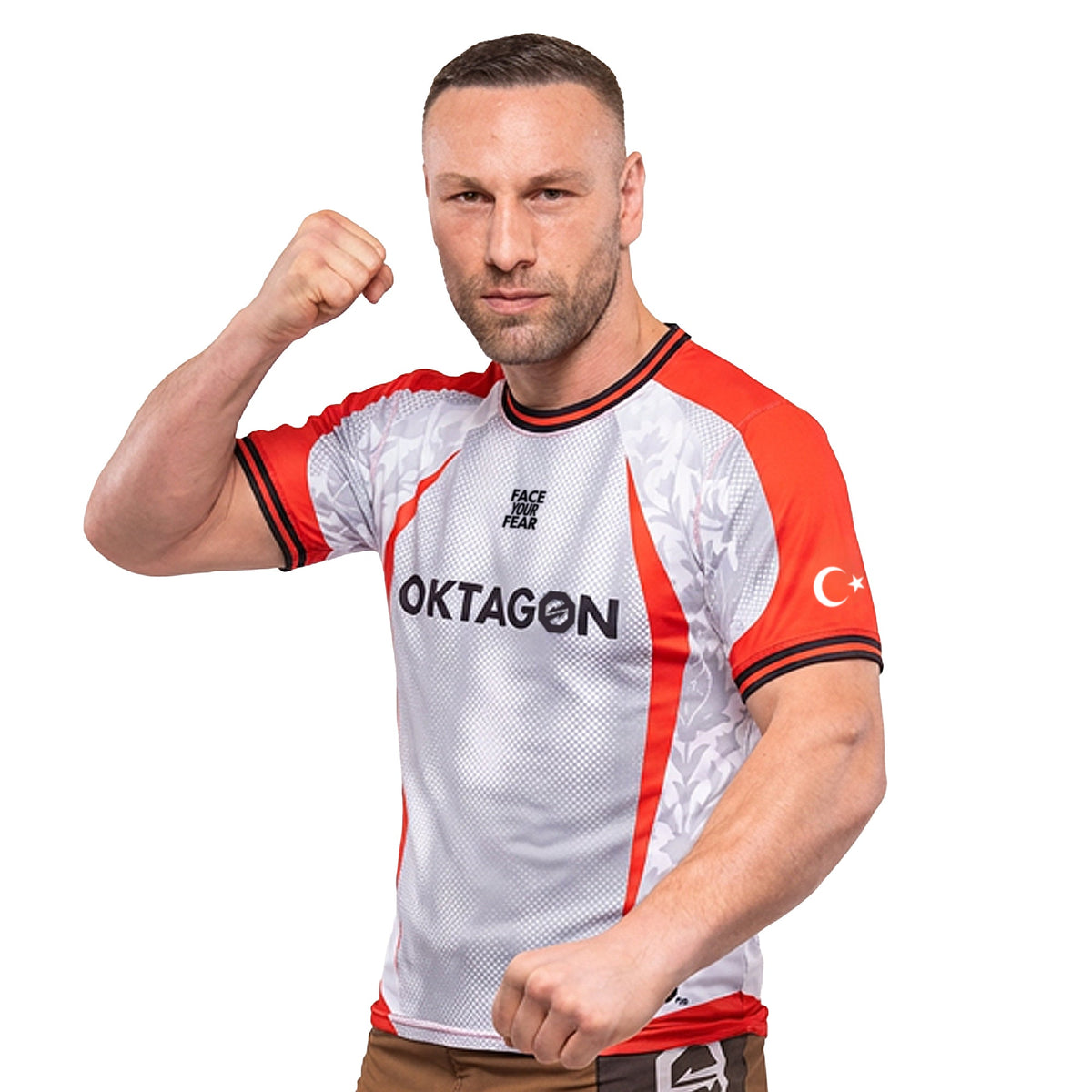 KERIM ENGIZEK JERSEY 2026 - SILVER - OKTAGON MMA Store