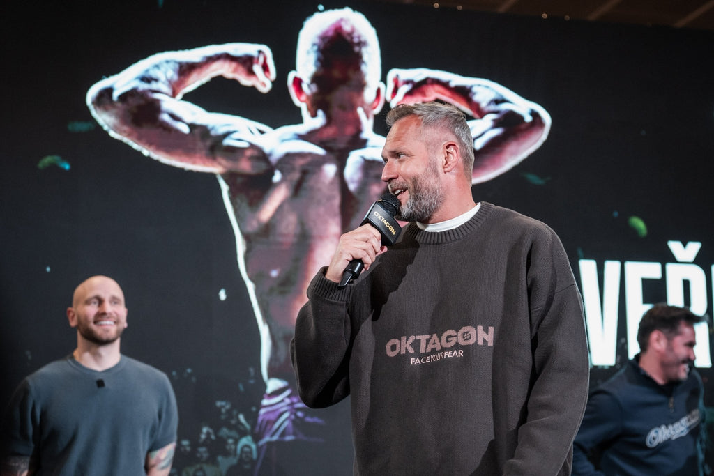 KNITTED SWEATER FACE YOUR FEAR - OKTAGON MMA Store