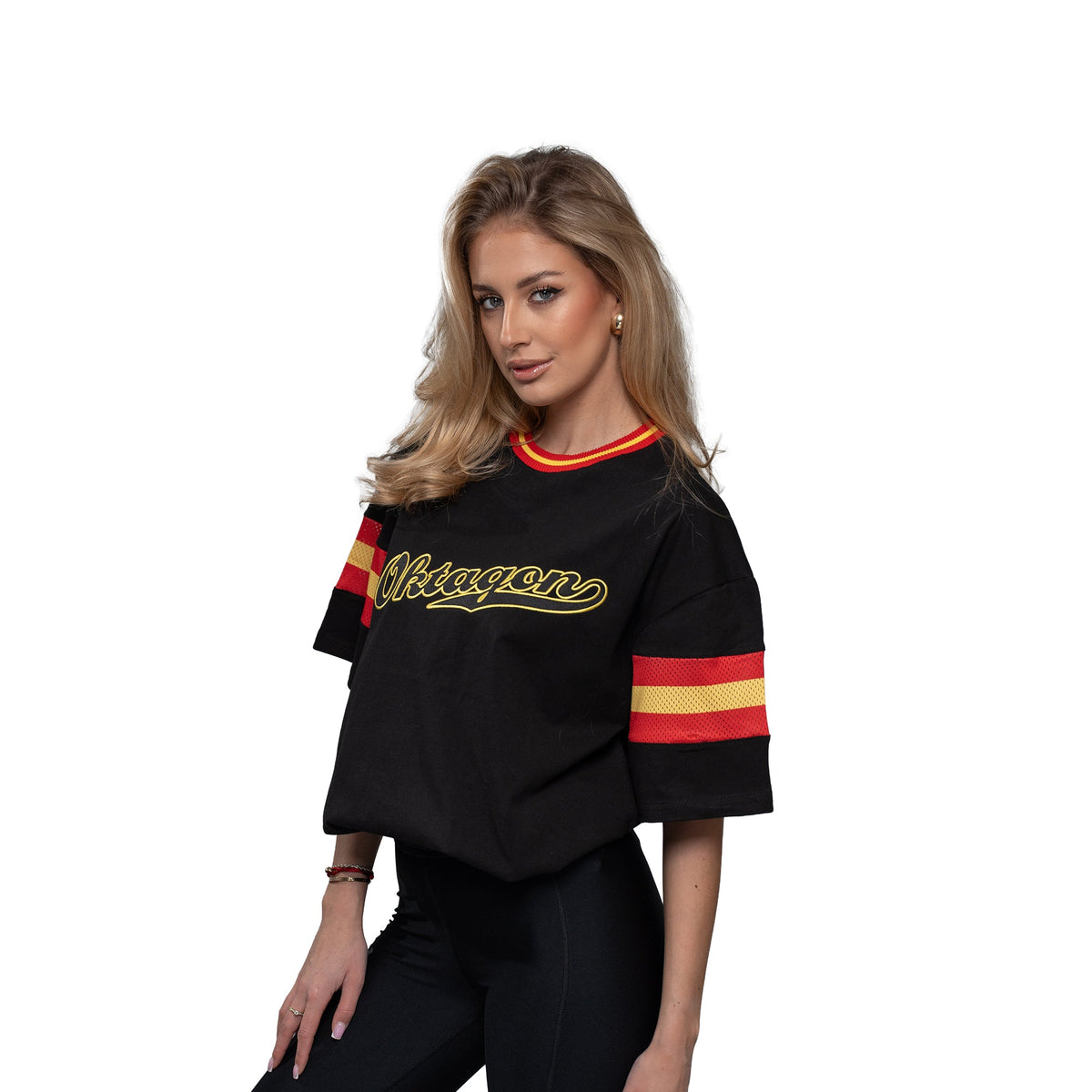 KNITTED T - SHIRT GERMAN TRICOLOR - OKTAGON MMA Store