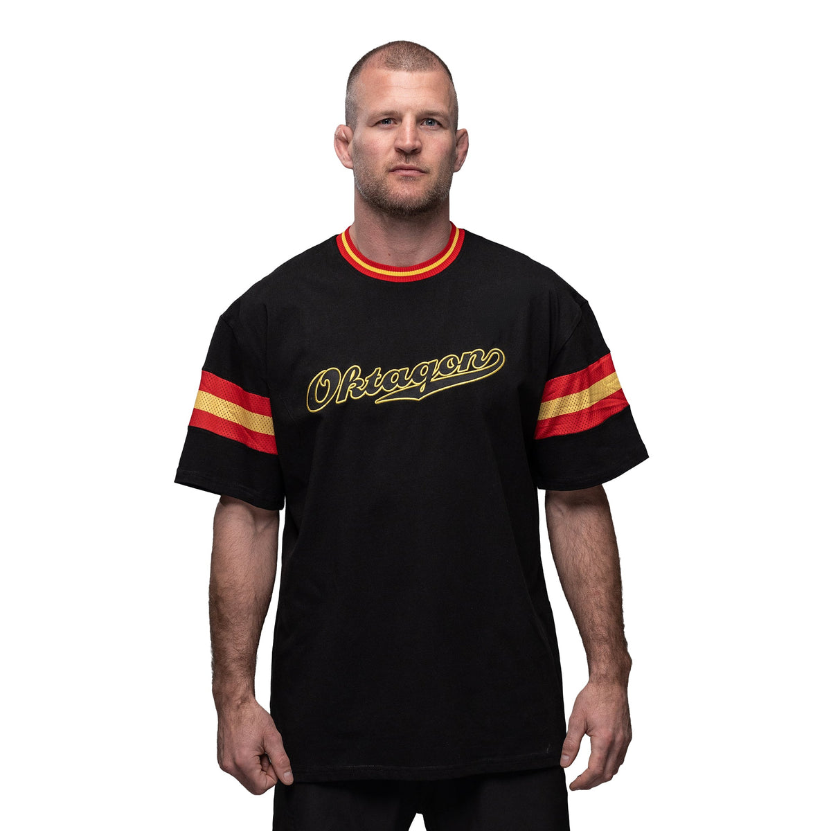 KNITTED T - SHIRT GERMAN TRICOLOR - OKTAGON MMA Store