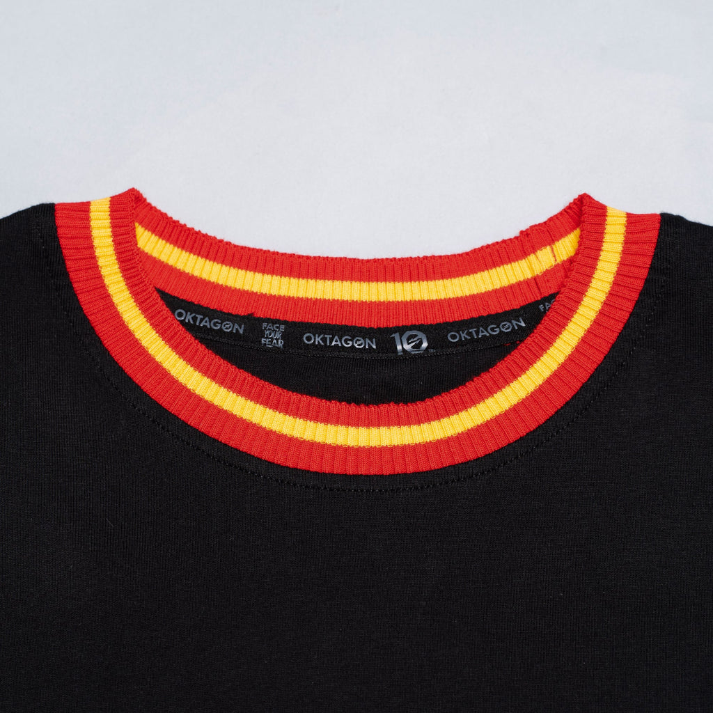 KNITTED T - SHIRT GERMAN TRICOLOR - OKTAGON MMA Store
