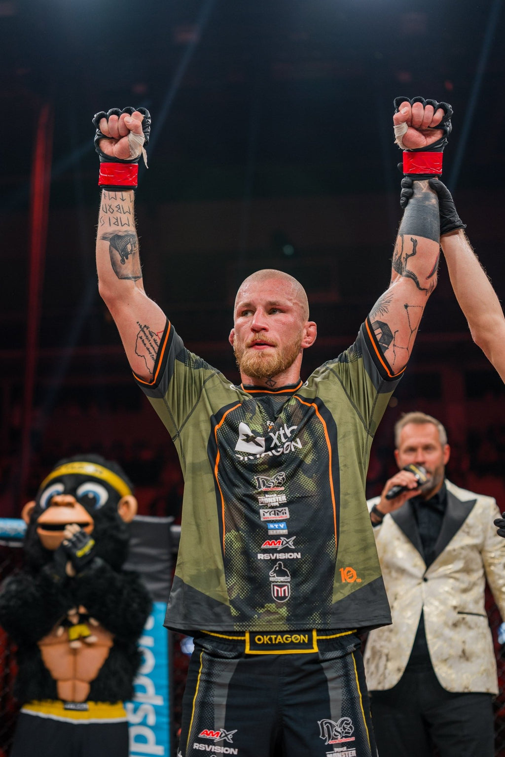 MMA TAPE DOMINIK HUMBURGER OKTAGON 87 - OKTAGON MMA Store