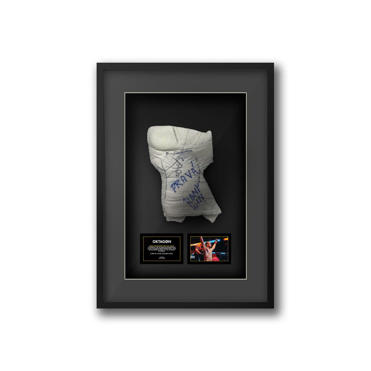 MMA TAPES RONALD PARADEISER OKTAGON 65 - OKTAGON MMA Store