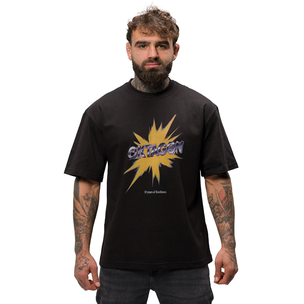OKTAGON “BANG” OVERSIZED T-SHIRT - OKTAGON Store