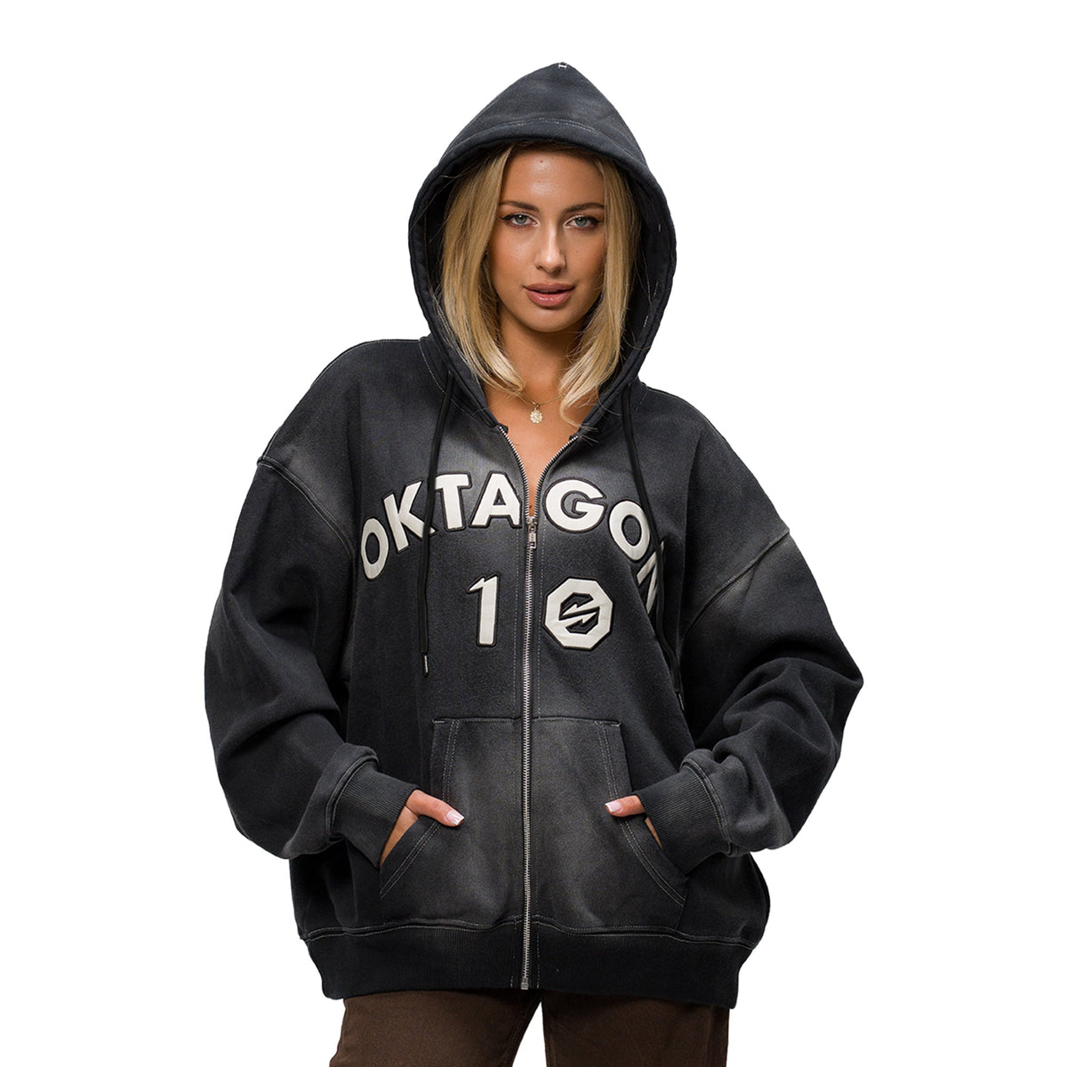 OKTAGON “DECADE” ZIP HOODIE - OKTAGON Store