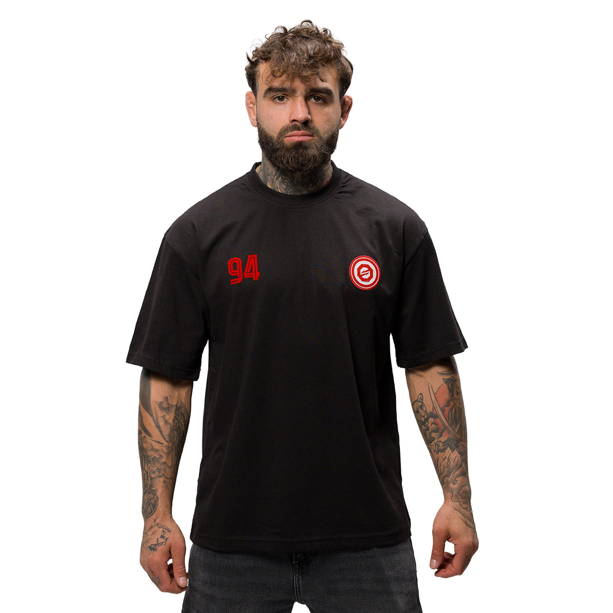 OKTAGON "FRANKFURT 94" T-SHIRT - BLACK - OKTAGON Store