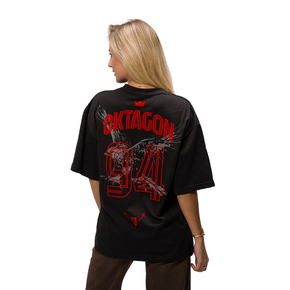 OKTAGON "FRANKFURT 94" T-SHIRT - BLACK - OKTAGON Store