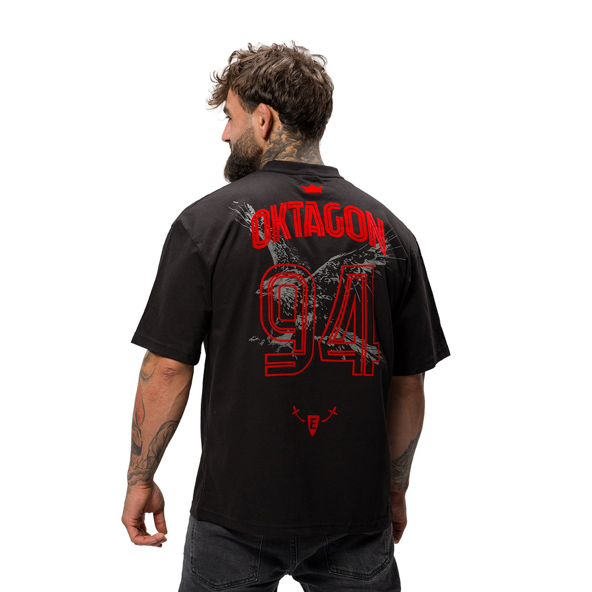 OKTAGON "FRANKFURT 94" T-SHIRT - BLACK - OKTAGON Store