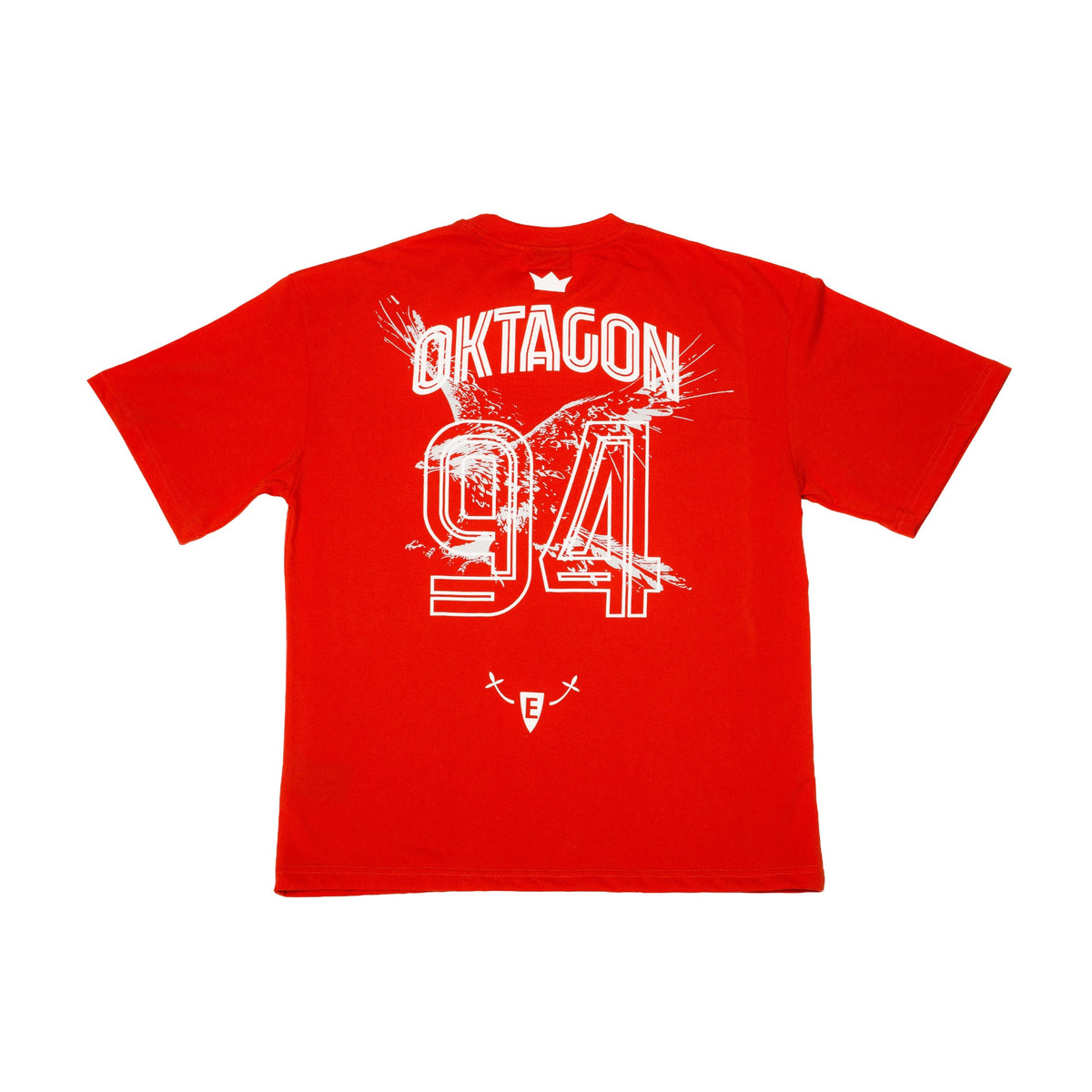 OKTAGON "FRANKFURT 94" T-SHIRT - RED - OKTAGON Store
