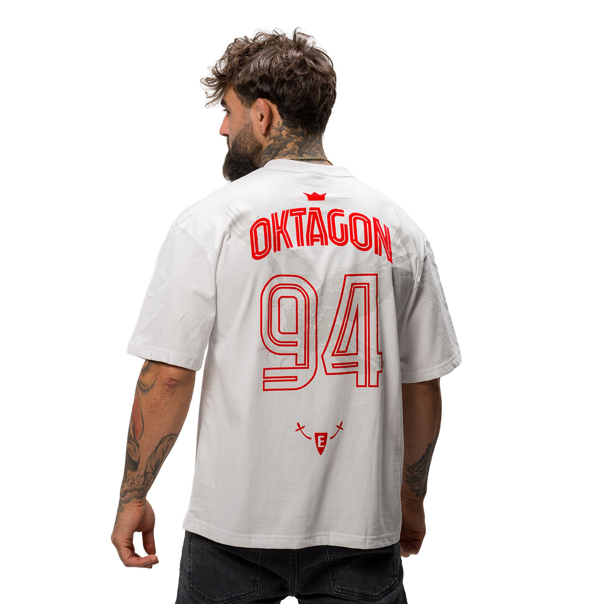 OKTAGON "FRANKFURT 94" T-SHIRT - WHITE - OKTAGON Store