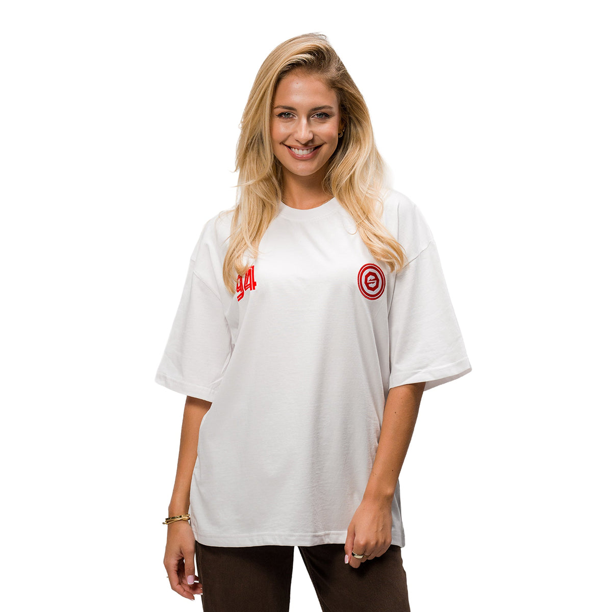 OKTAGON "FRANKFURT 94" T-SHIRT - WHITE - OKTAGON Store