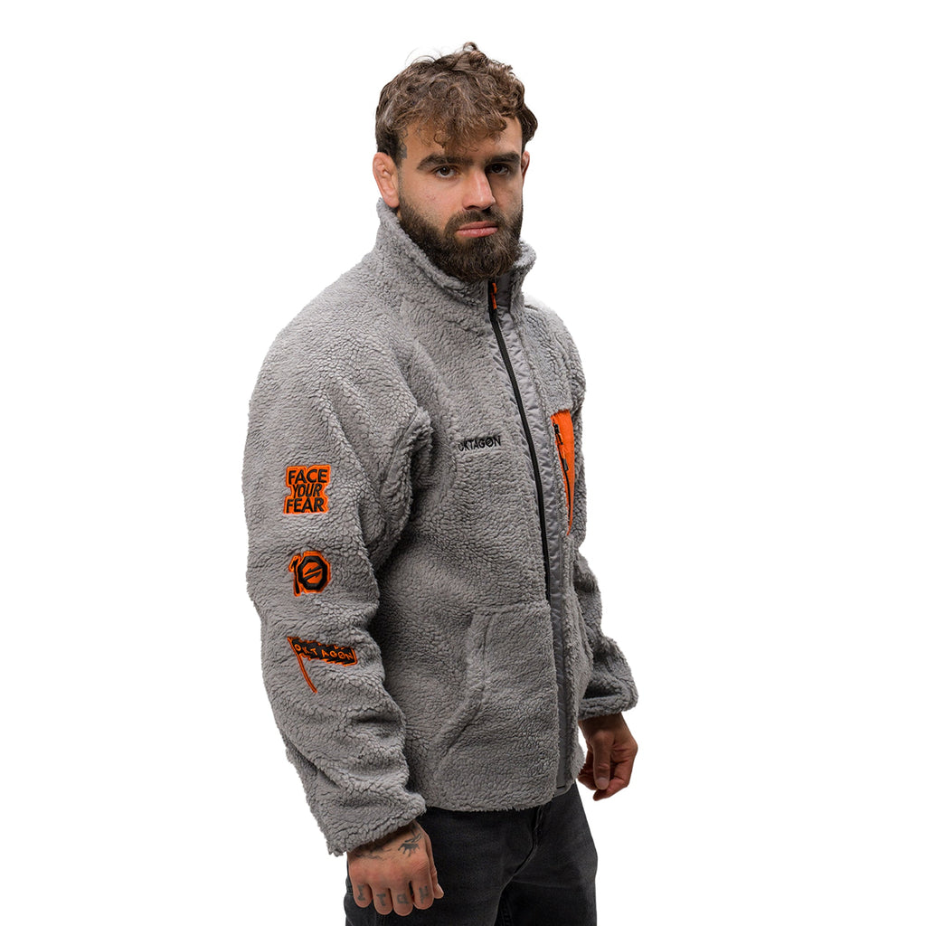 OKTAGON “HEAT LOCK” FLEECE JACKET - OKTAGON Store