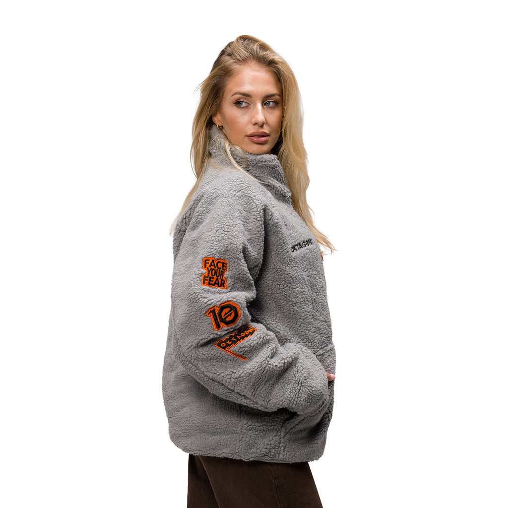 OKTAGON “HEAT LOCK” FLEECE JACKET - OKTAGON Store